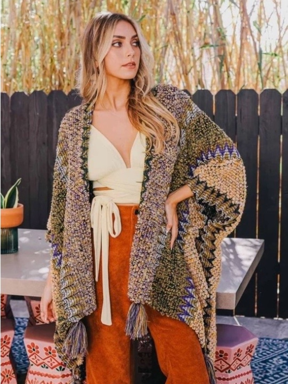 Dream Weaver Crochet Ariana Sweater Kimono
